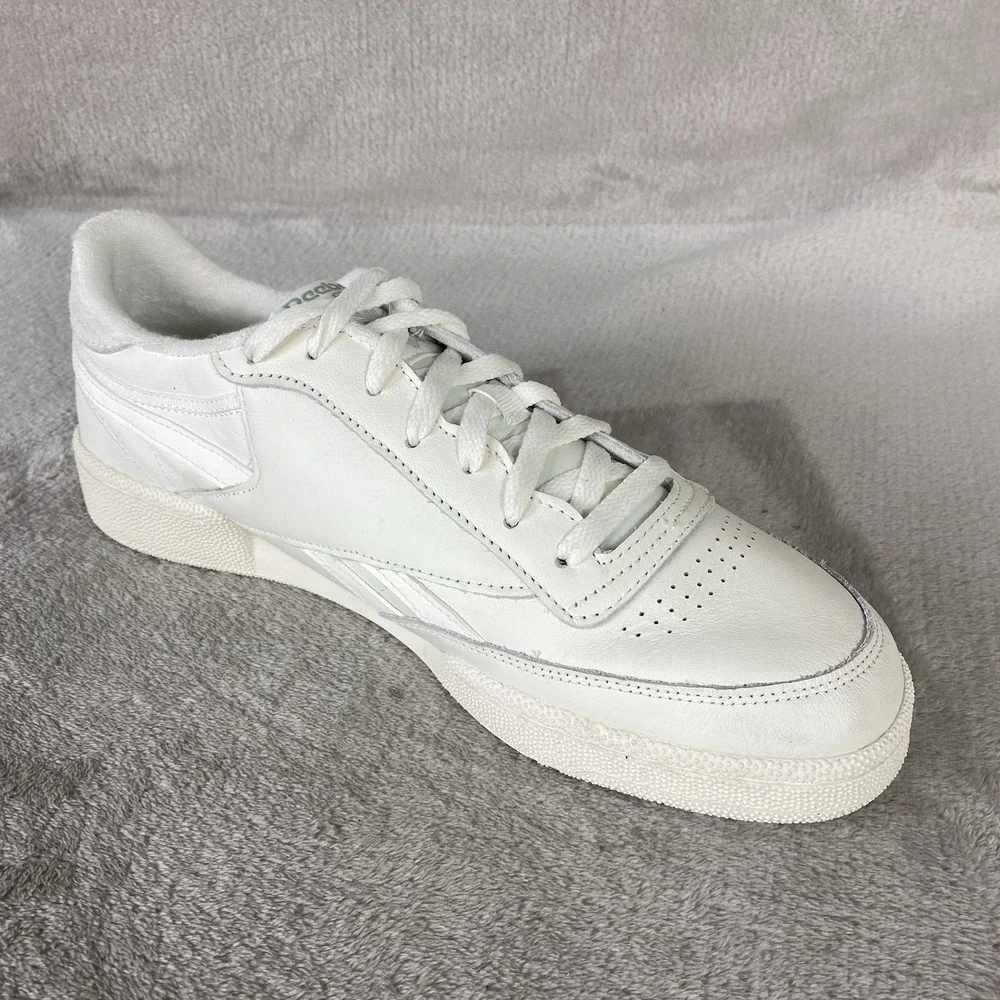Reebok Club C Revenge Shoes Mens Size 11 Chalk Green Leather Sneaker NEW